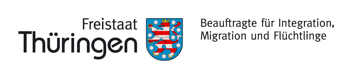 Logo der Thüringer Beauftragten für Integration, Migration und Flüchtlinge Logo der Thüringer Beauftragten für Integration, Migration und Flüchtlinge