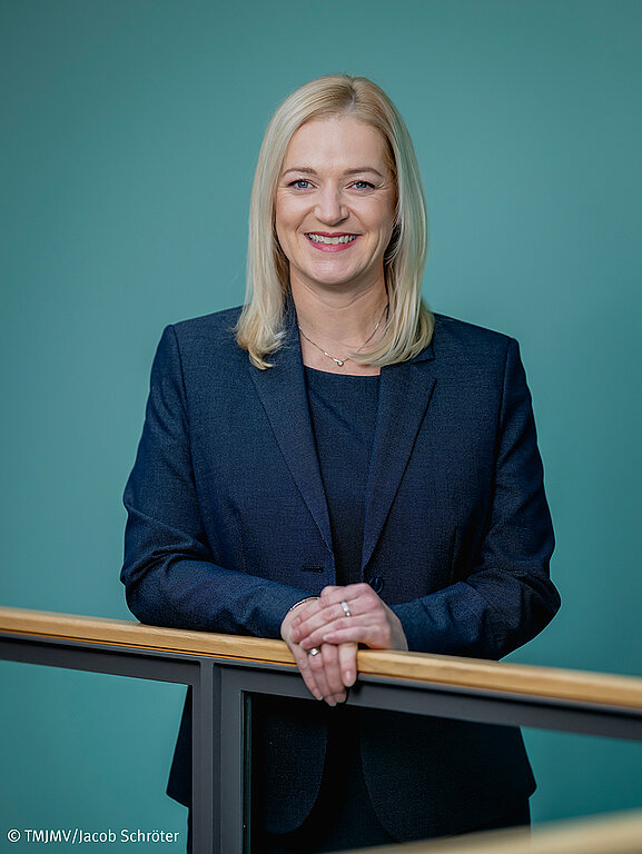 Die Thüringer Ministerin für Justiz, Migration und Verbraucherschutz, Beate Meißner (Foto: TMJMV/Jacob Schröter)