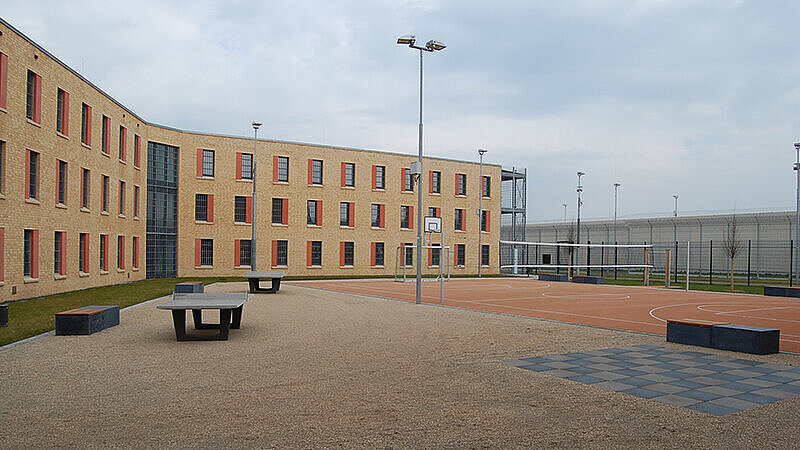 Hafthaus in der Justizvollzugsanstalt Arnstadt