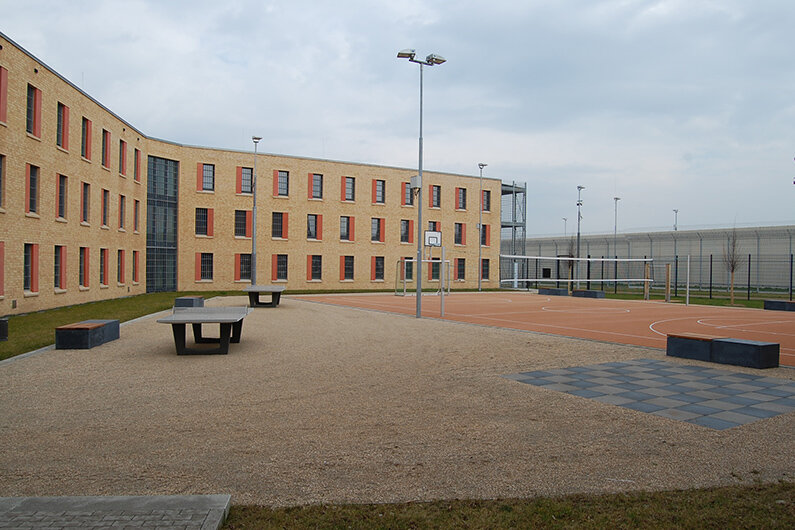 Hafthaus in der Jugendstrafanstalt Arnstadt