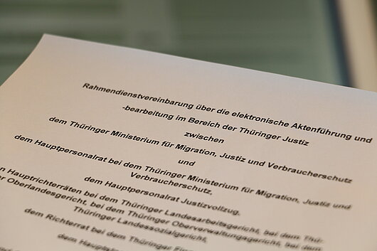 Dienstvereinbarung zur E-Akte