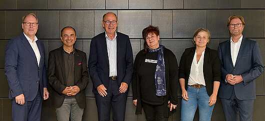 Die Jury bei der Vergabe des Bundespreises Verbraucherschutz.