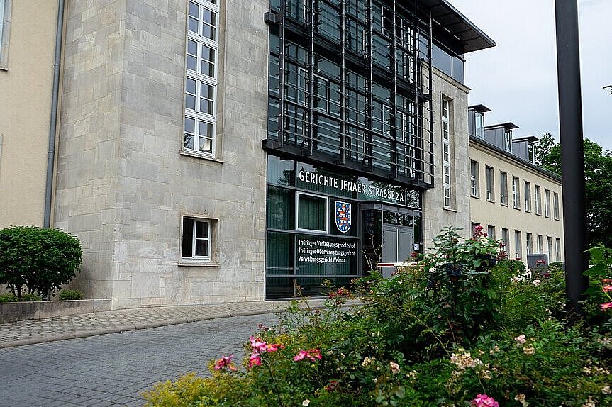 Eingangsbereich des Thüringer Oberverwaltungsgerichts