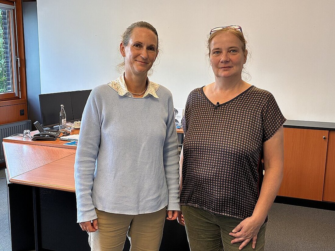 Mirjam Kruppa und Dorothea Storch