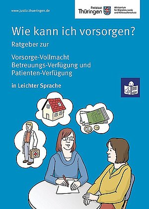 Cover Vorsorge in Leichter Sprache Cover Vorsorge in Leichter Sprache