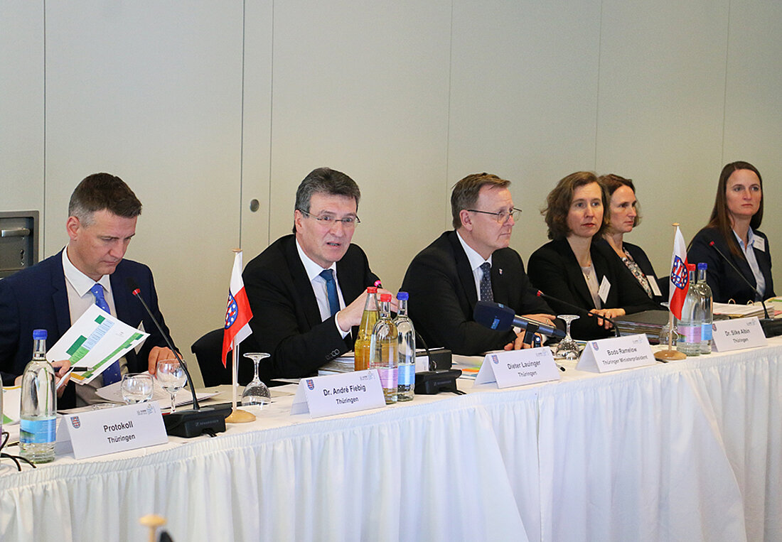 Integrationsminister tagen in Erfurt