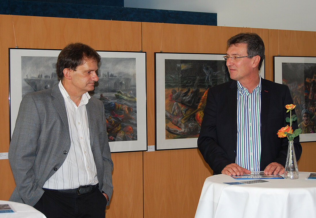 Eröffnung der Ausstellung "Auf der Suche nach dem Paradies"