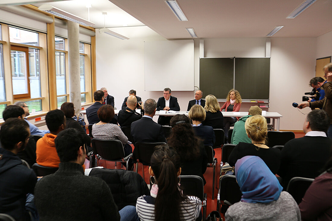 Rechtsbildungsunterricht für Geflüchtete