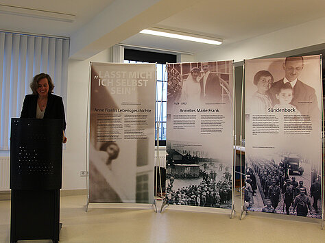 Anne-Frank-Ausstellung in der Jugendstrafanstalt Arnstadt