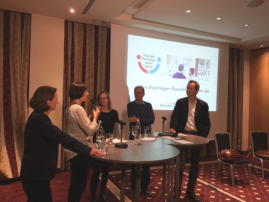 Veranstaltung zum Familiennachzug aus Syrien